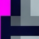 Close-up of the top left of the helmet: every dot edge fades over several pixels